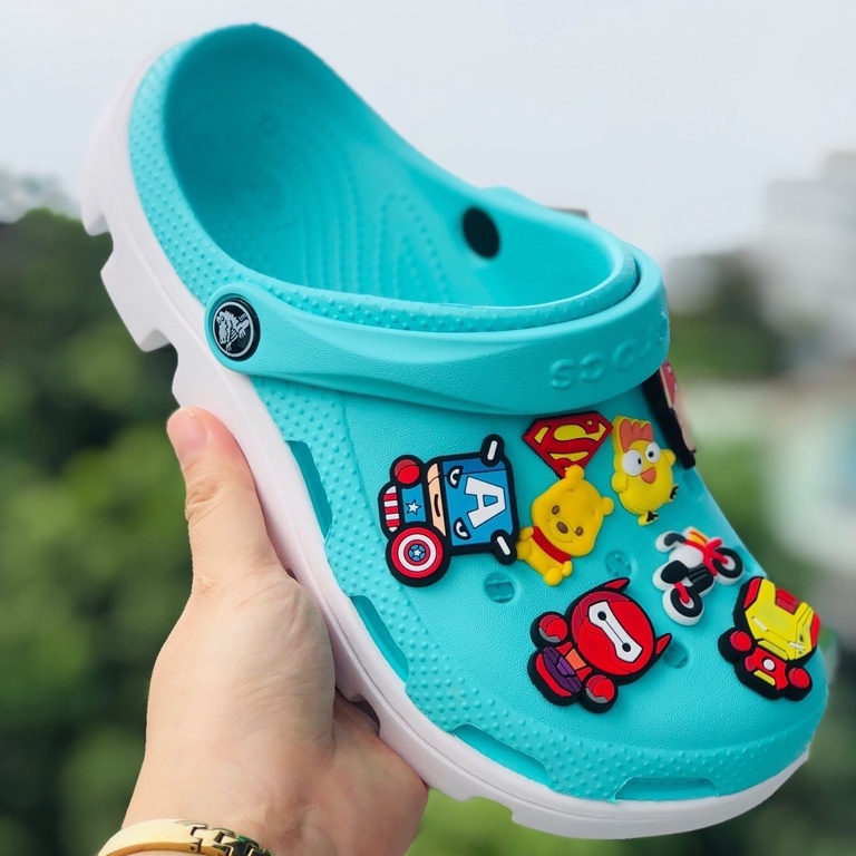 Dép Sục cross duet Mint 🎁FREESHIP🎁 Tặng Kèm  Hàng Vnxk Có Logo, Tag, Bao Bì Chính Hãng