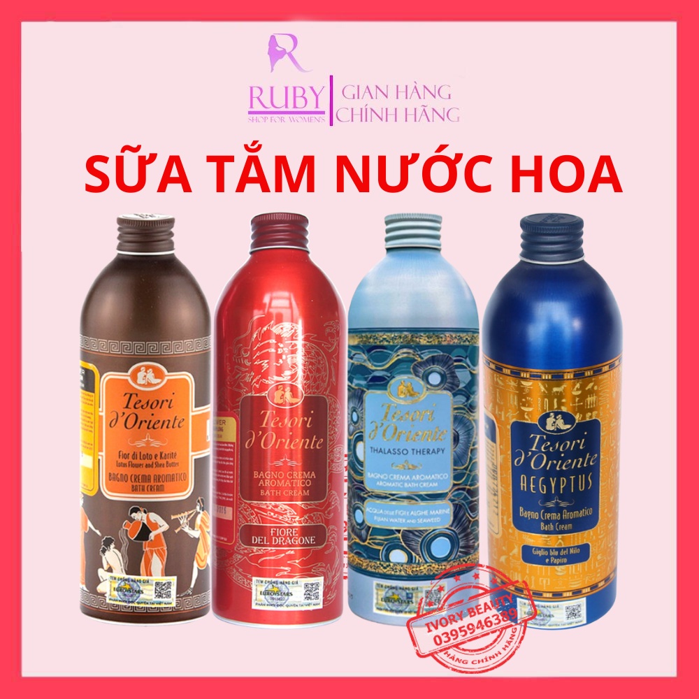 Sữa Tắm Nước Hoa Tesori Hoa Sen CHÍNH HÃNG Sữa Tắm Xích Tesori Số 1 Thơm Lâu Hương Nước Hoa Tự Nhiên 250ml