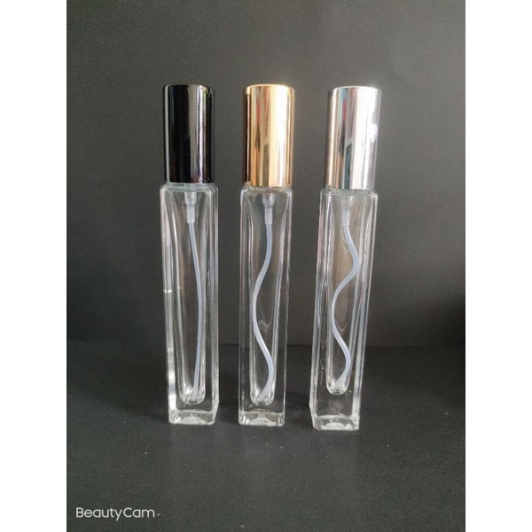 Lọ thủy tinh chiết nước hoa Vuông-Tròn rỗng 10ml