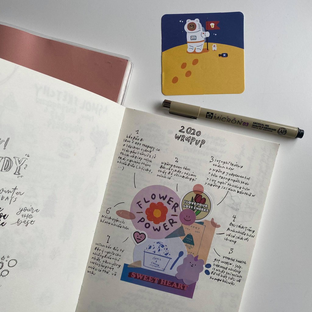 [NOTE FOR] Sổ Note For A5 xinh xắn, đáng yêu