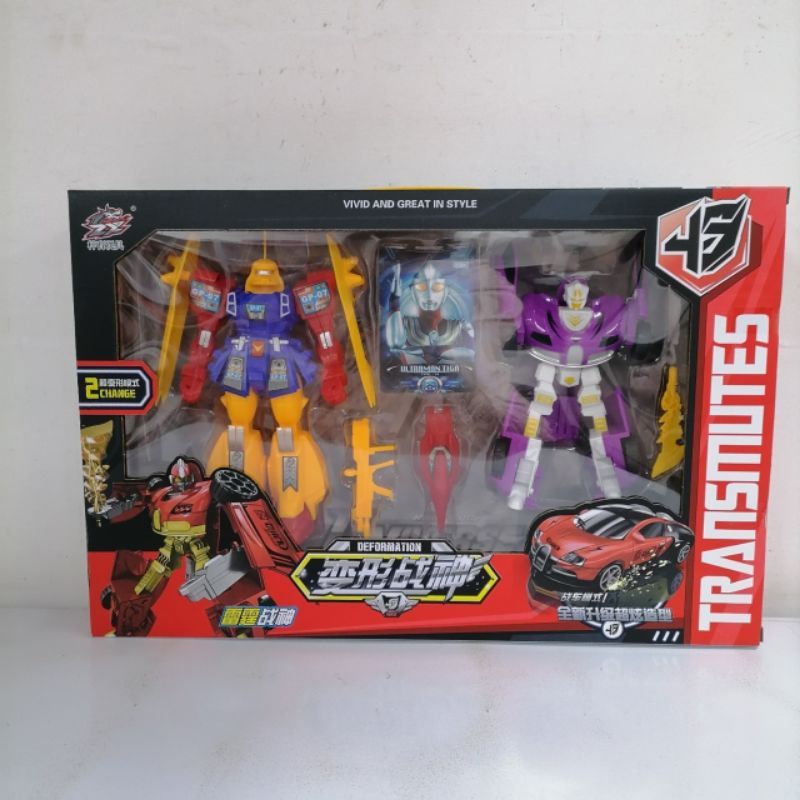 Hộp Siêu Nhân Biến Hình Cao Cấp Loại To Cho Bé Trai