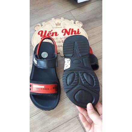 (ảnh thật) sandal quai hậu bé trai đi học