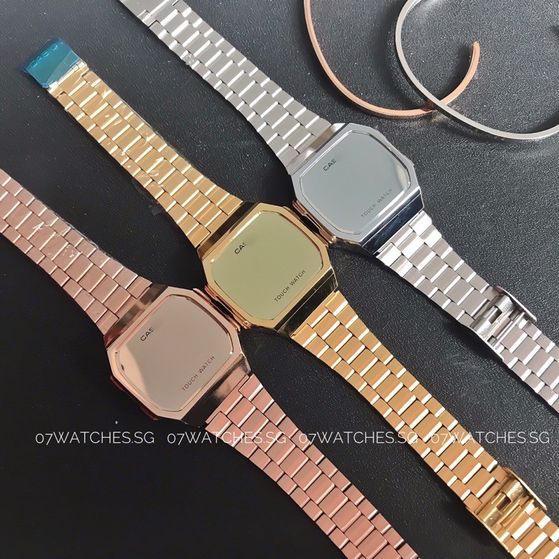 [watches.sg] Đồng hồ thời trang nam nữ A168 TOUCH WATCH- Mặt cảm ứng tráng gương | BigBuy360 - bigbuy360.vn