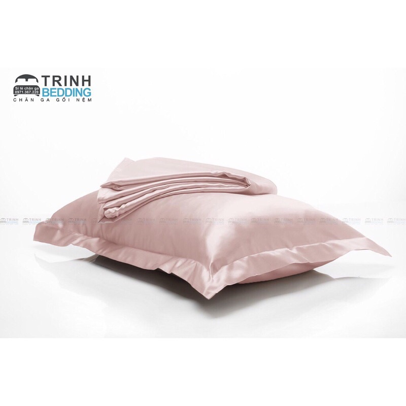VỎ GỐI PHI LỤA MÁT LẠNH- Bộ gối cùng màu