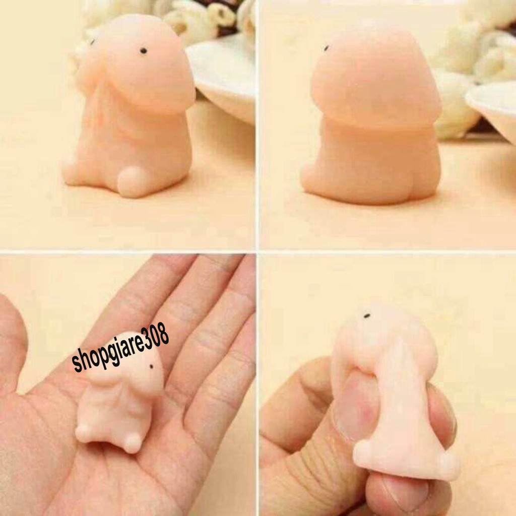 Squishy Bé Ciu Silicon Mềm Dẻo Dễ Thương - Thú Dẻo Con Ciu Ding Ding
