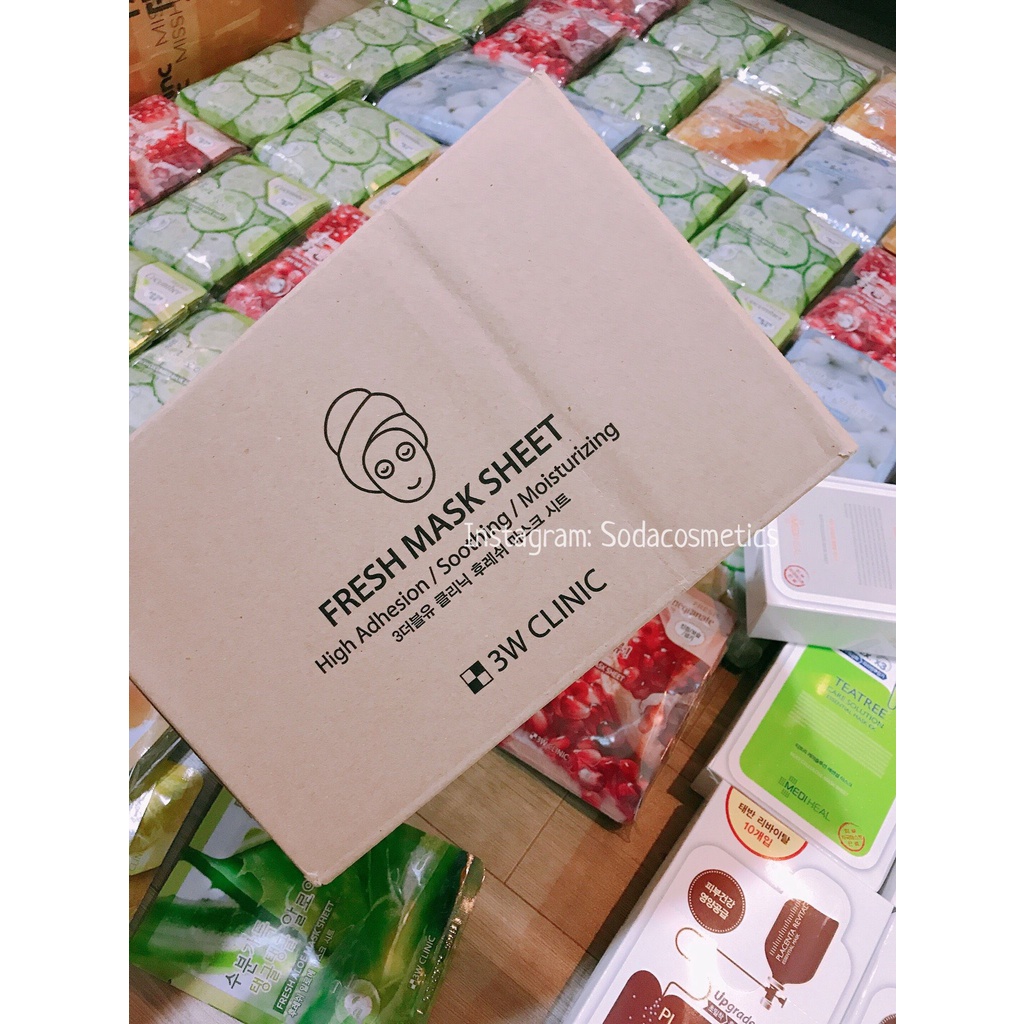 Mặt Nạ Dưỡng Da 3W Clinic Mask Sheet