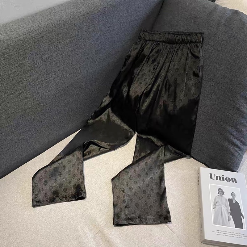 QUẦN SUÔNG BÓNG CHROME HEART UNISEX PHONG CÁCH STREET