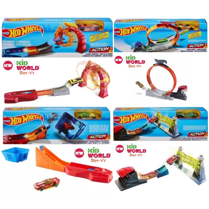 Phụ kiện đường ray đua cơ bản Hot Wheels FTH79.