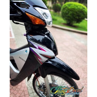 Tem Rời Wave 110 RS Hồng Xám 🔥