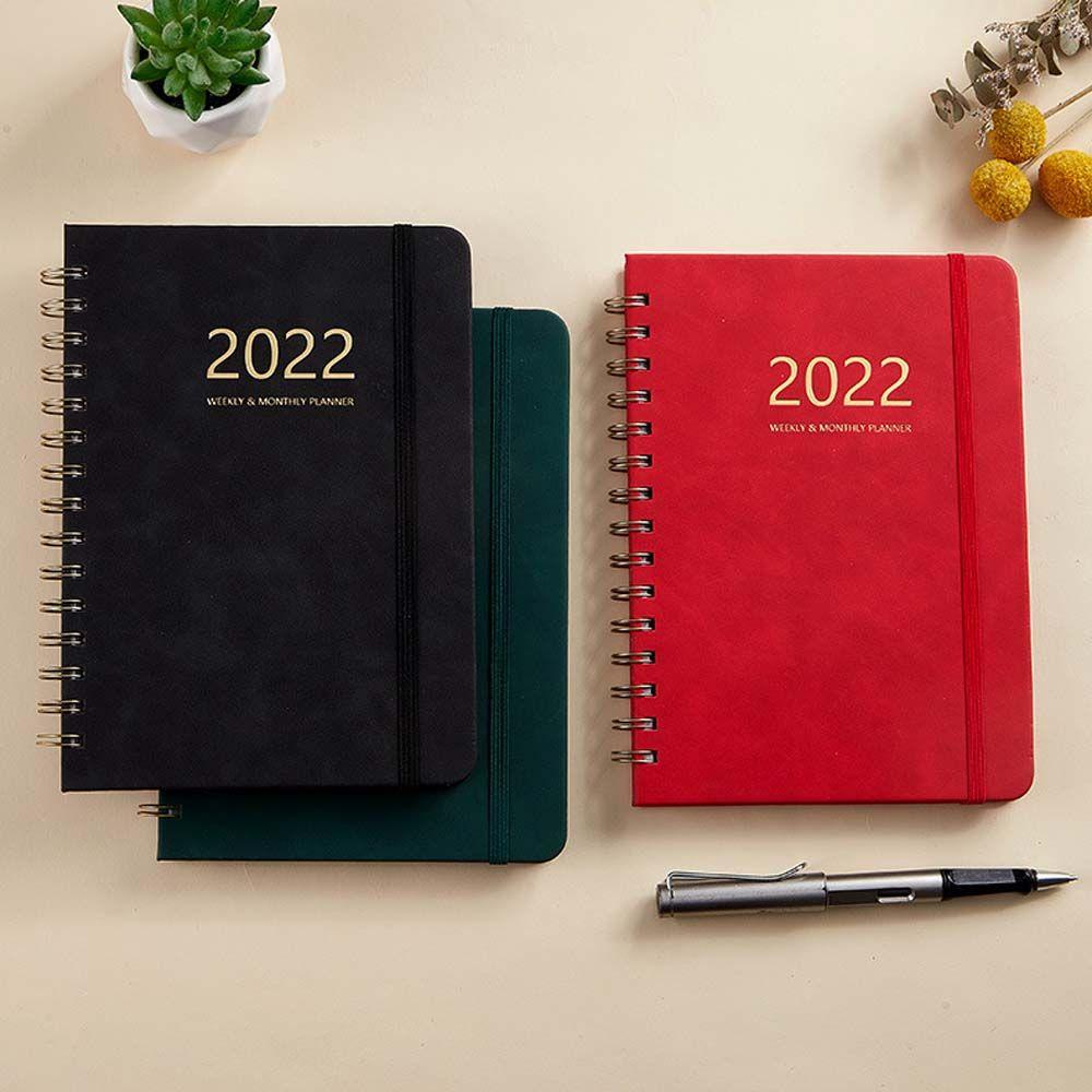 Sổ Ghi Chú Lên Kế Hoạch A5 Hàng Tuần 2022 Tiện Lợi