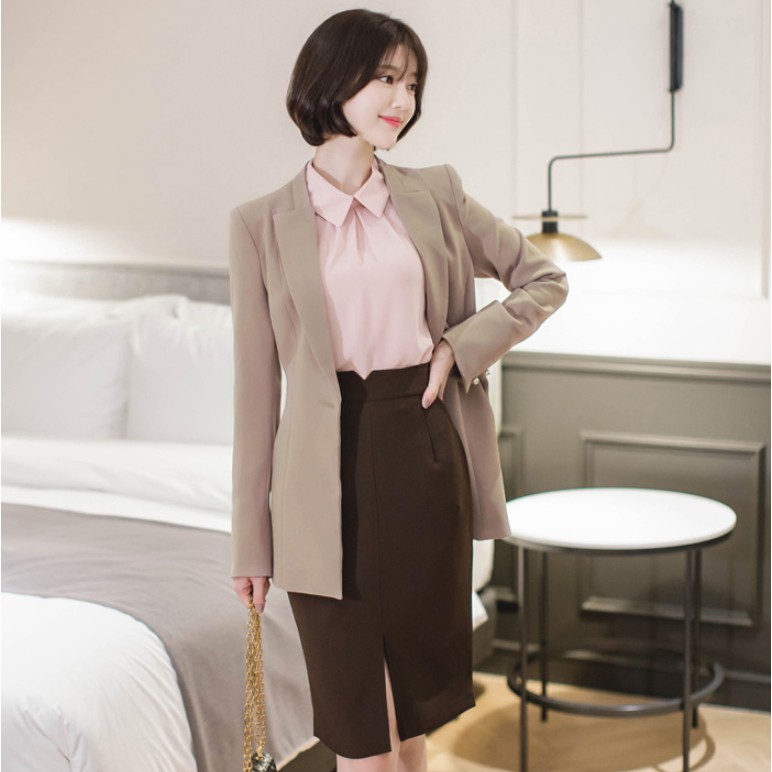 Áo sơ mi nữ trắng công sở Chunxuu, thiết kế nhẹ nhàng thanh lịch - XU13