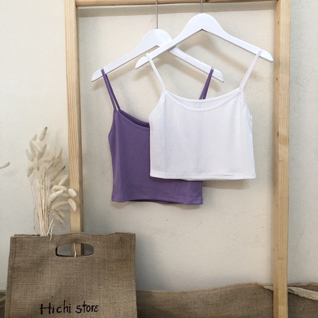 [Mã WARN10 giảm 10k đơn 99k] Áo 2 dây croptop 8 màu siu xinh chất đẹp | BigBuy360 - bigbuy360.vn