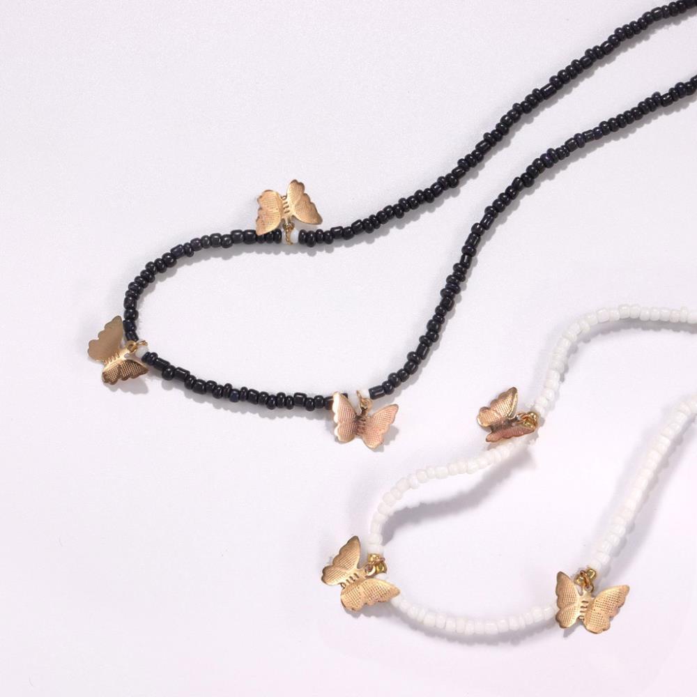 (031) Vòng Cổ Choker Chuỗi Hạt Đính 🦋 Nữ Tính