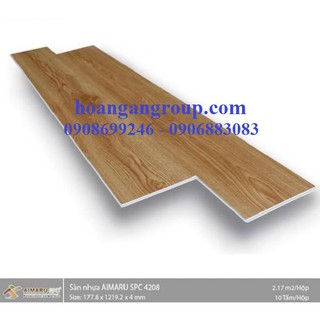 Sàn Nhựa Giả Gỗ Hèm Khóa 4mm Aimaru 4208 - Sàn Nhựa Giả Gỗ Hèm Khóa Giá Rẻ Tại Đồng Nai