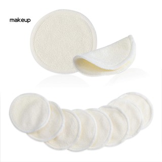 Bộ 16 miếng bông tẩy trang vải tre + túi lưới tiện dụng