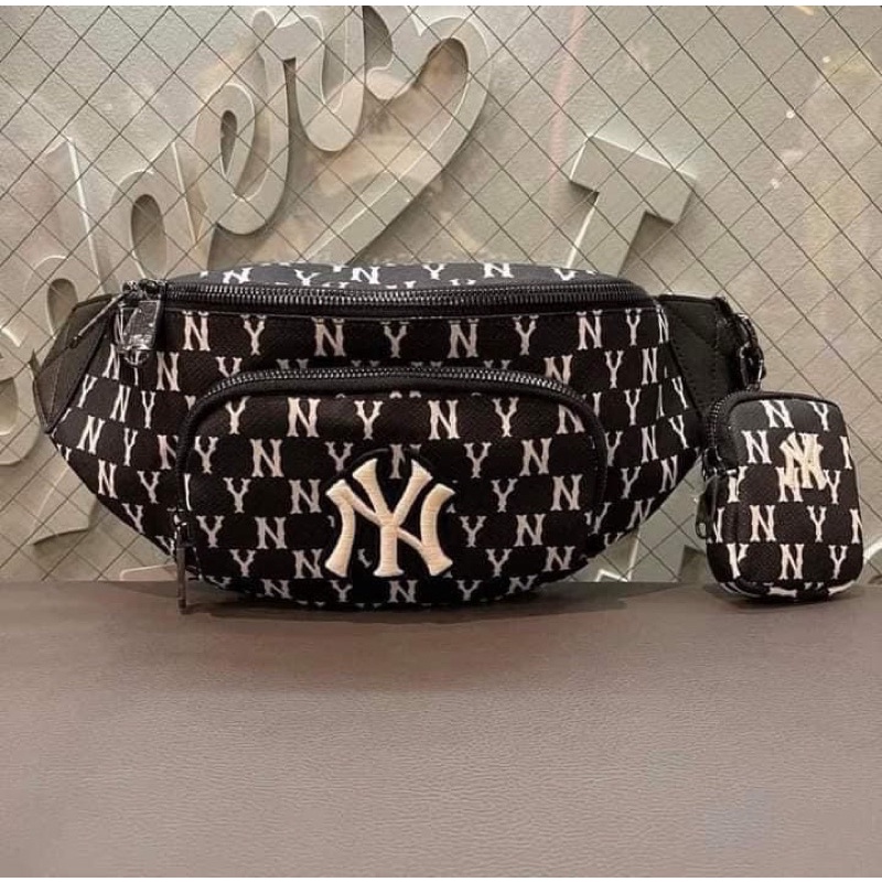 Túi đeo chéo MLB Monogram Hip-Sack New York Yankees 32BGC9111-50L tiệm của Diệu