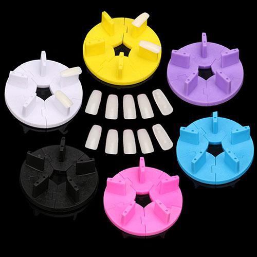 Bộ giá đỡ móng tay giả thực hành vẽ nghệ thuật