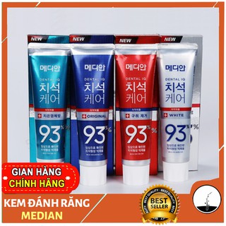 Kem đánh răng median 93% hàn quốc - 120gr -kdr001