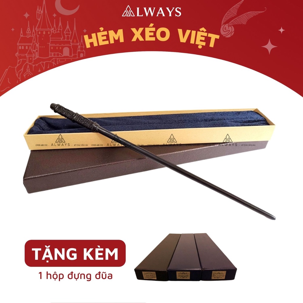 [ HÀNG CHUẨN - CAO CẤP - KÈM ẢNH THẬT] Đũa phép Severus Snape - Gậy thần phù thuỷ cực đẹp