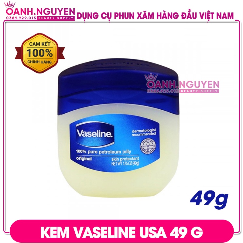 Kem Vaseline Lau Mực Xăm 49g