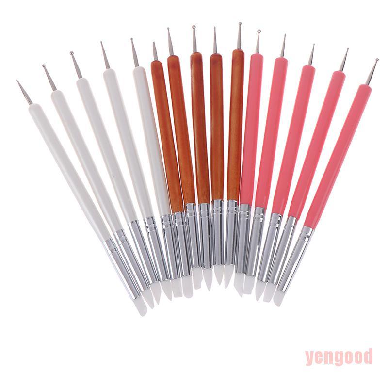 Bộ 5 Đầu Silicone Khắc + Nghệ Thuật