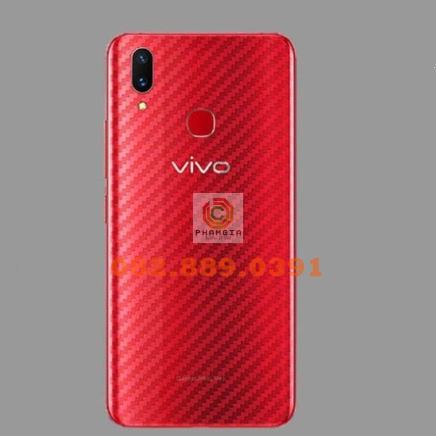 Miếng dán mặt lưng skin carbon Vivo Y91/ Y91C/ Y95/ Y93