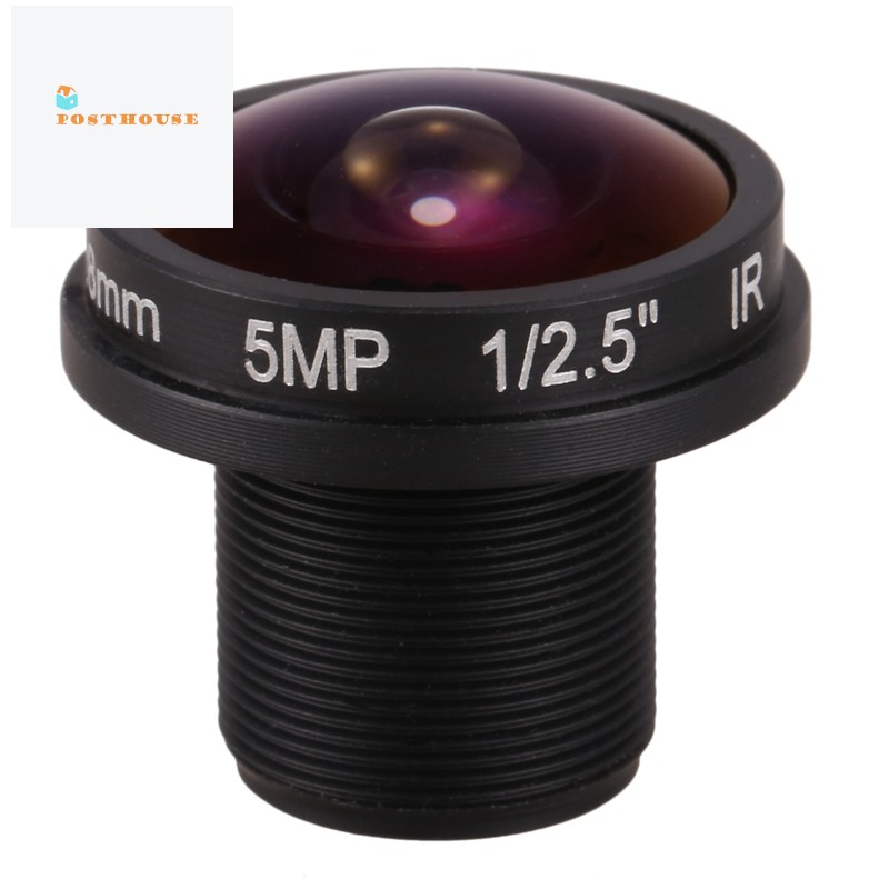 Ống Kính Fisheye 5mp 1.8mm M12X0.5 Cho Camera Giám Sát 1 / 2.5 F2.0 180 Độ