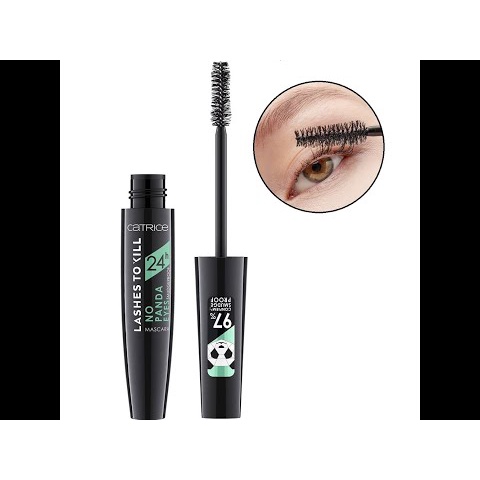 MASCARA LÀM DÀY MI CATRICE LASHES TO KILL NO PANDA EYES WATERPROOF VOLUME MASCARA CHÍNH HÃNG - 9313