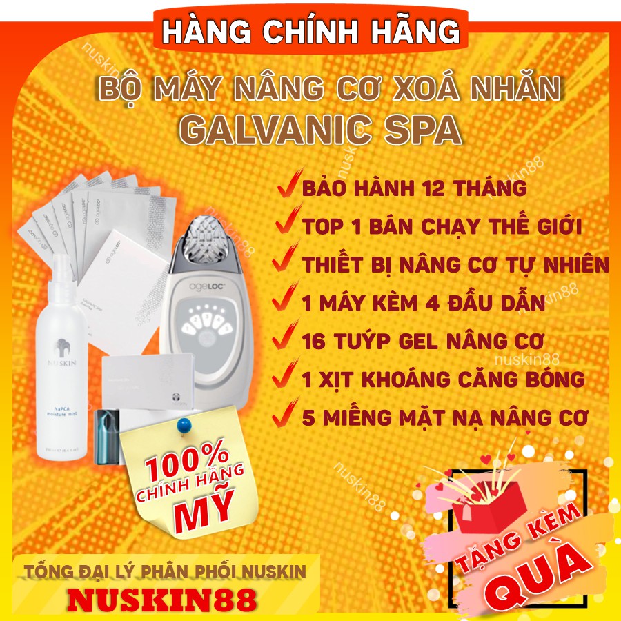 Bộ Máy Nâng Cơ Galvanic Spa Phiên Bản Mới 2021 Nuskin