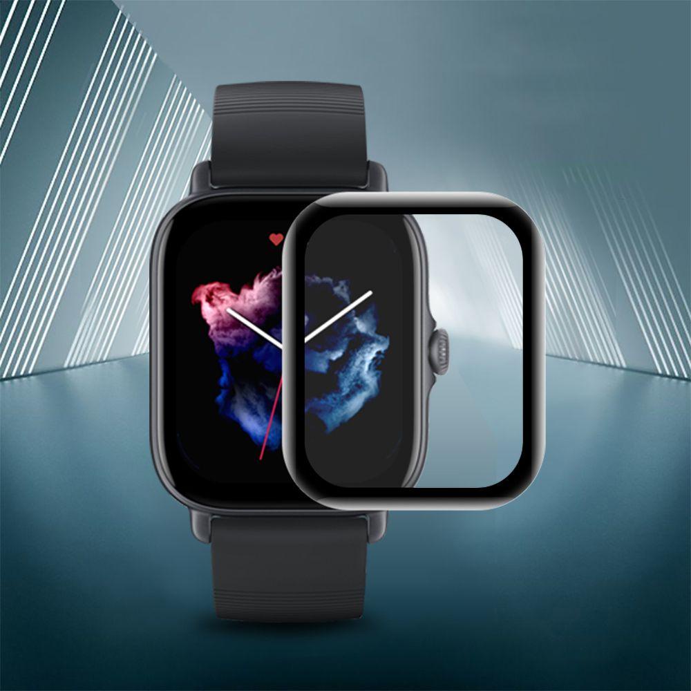Set 2 Miếng Dán Viền Cong 3D Chuyên Dụng Cho Amazfit GTS 3