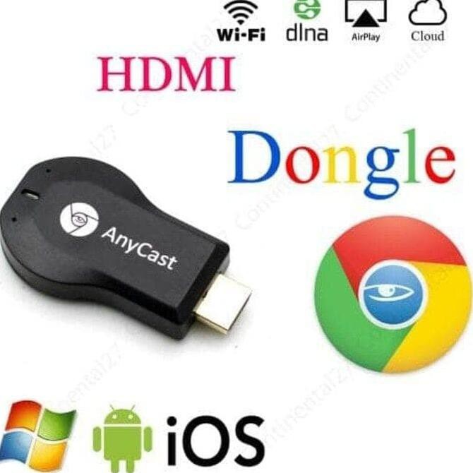 Anycast Dongle Hdmi Wifi Ez Cast Chromecast Cho Iphone Sang Lcd Tv