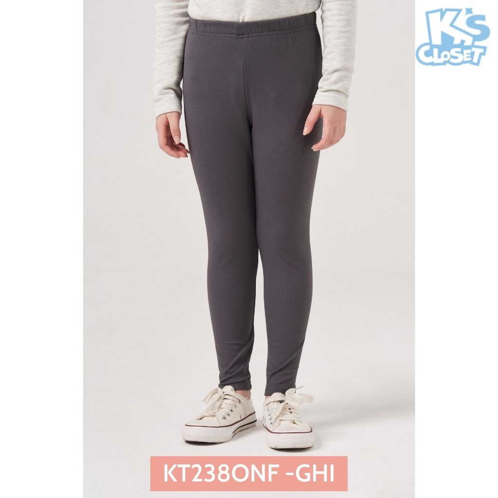 Quần Legging K'S CLOSET dáng ngắn và dáng dài Dành Cho Bé Gái (2 - 14 Tuổi) KT24ONF / KT126ONF / KT144ONF / KT264TWS