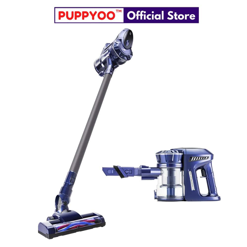 Máy hút bụi cầm tay không dây PUPPYOO WP536 đa năng gia đình mini pin sạc - HN