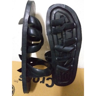 Dép Cao Su Bác Hồ Màu Đen