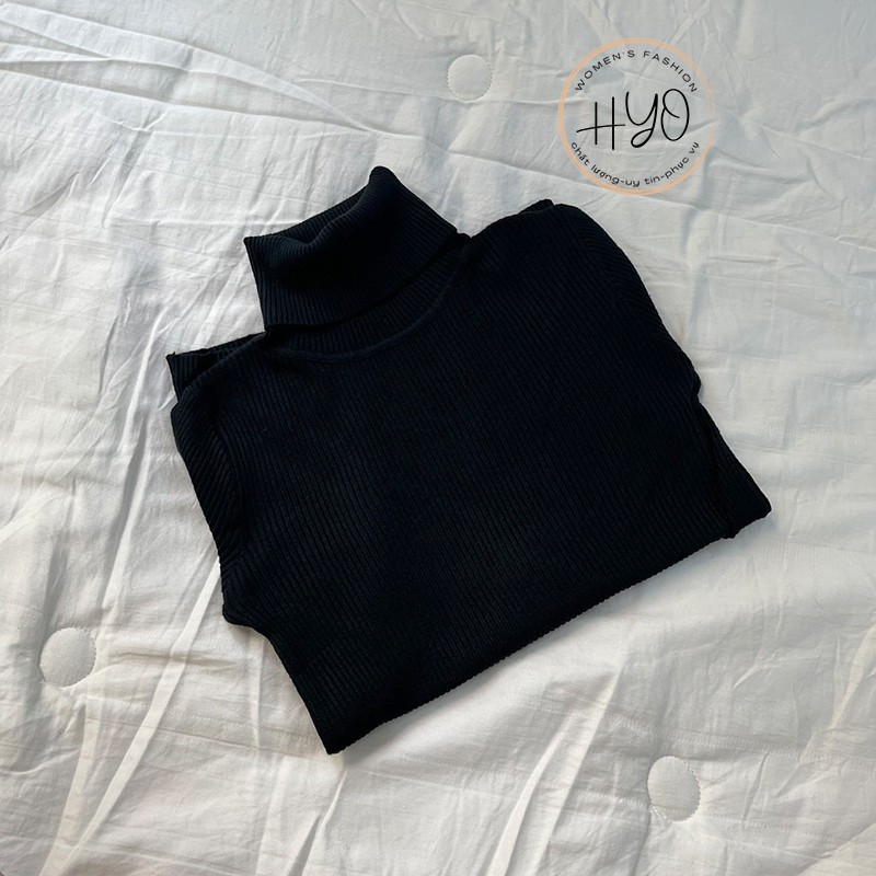 Áo len nữ cổ lọ giữ nhiệt vải len tăm ôm dáng cổ cao Quảng Châu LM-2 | BigBuy360 - bigbuy360.vn