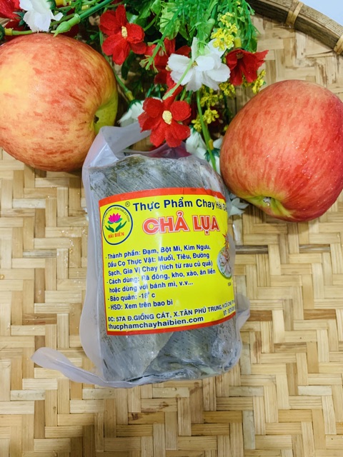 ☘1KG CHẢ LỤA CHAY( 2 cây ) / Chay Tâm Phát/ chỉ bán tại HCM)