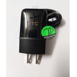 Củ sạc và cáp sạc HTC 1.5A (Dashcharging) P900- EU_Cáp Micro,Bảo hành 12 tháng
