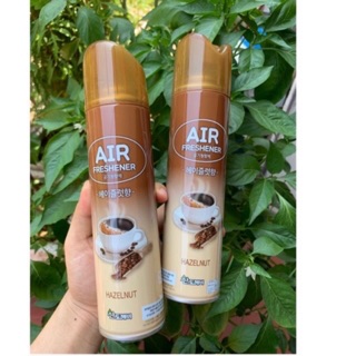 Bình Xịt Khử Mùi Hương Cafe Sữa 370ml - Nước Hoa Ô Tô- Bình Xịt Cafe Air Chính Hãng Hàn Quốc - Khải Huy Scar