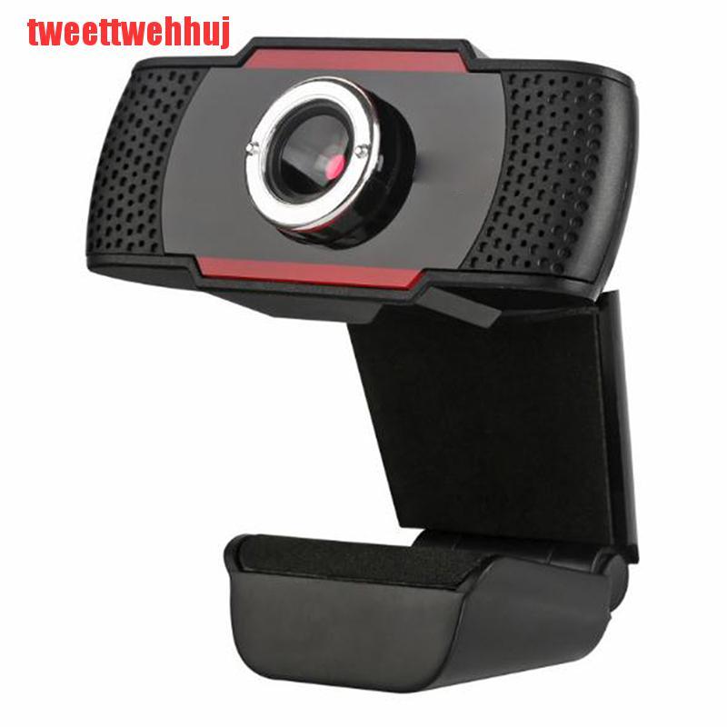 Webcam 480p Hd 12mp Tự Động Usb 2.0 Kèm Mic Cho Skype Pc Android Tv 30fps