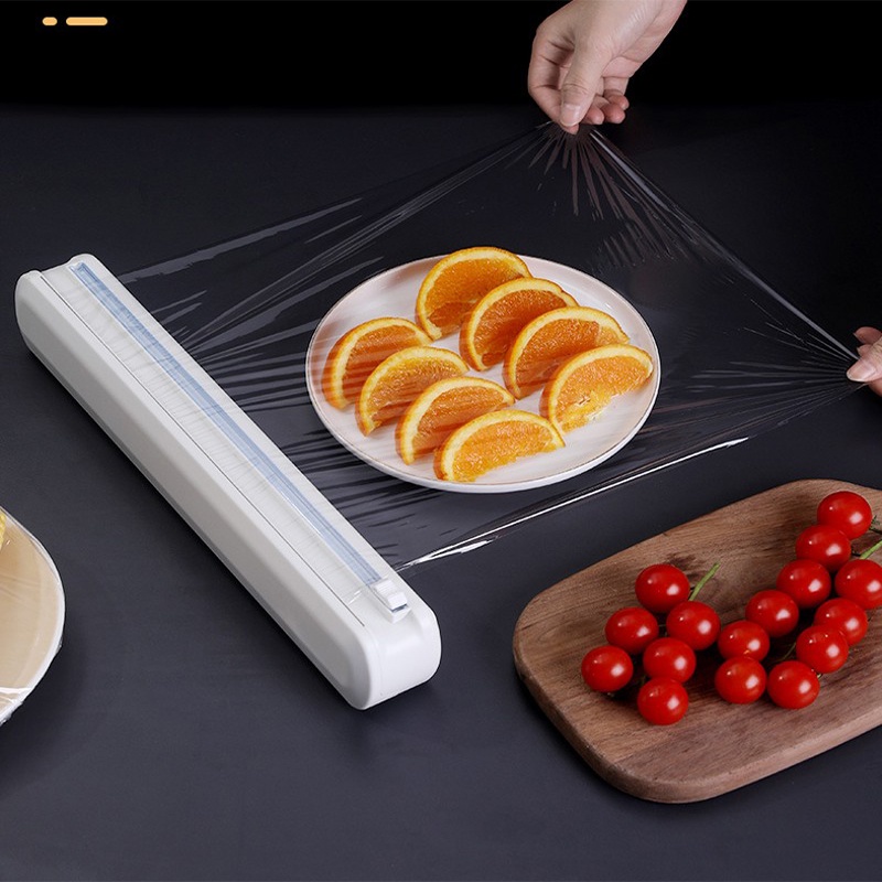 Hộp đựng cắt màng bọc thực phẩm bằng nhựa tiện lợi cho nhà bếp