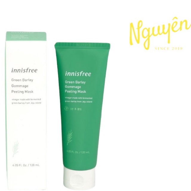 TẨY DA CHẾT INNISFREE GREEN BARLEY GOMMAGE PEELING MASK