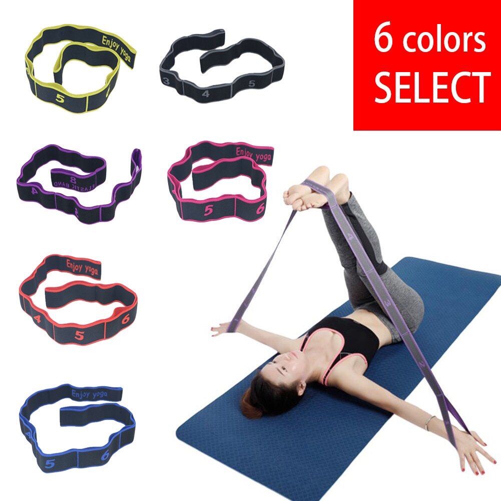 Dây Tập Yoga, tập khỏe cơ lưng, tư thế cánh cung, kích thước 90x4cm - SIAM SPORT