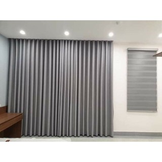Rèm cửa sổ màu xám