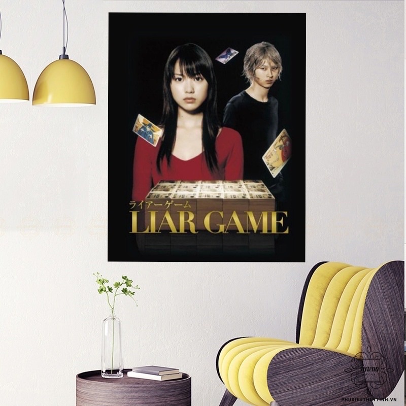 Liar Game 14 15 16 - Shinobu Kaitani poster tranh treo tường film truyền hình