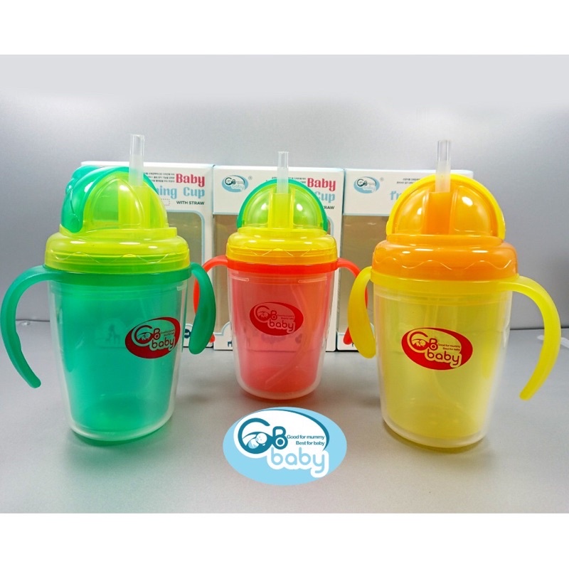 BÌNH UỐNG NƯỚC CHỐNG NÓNG CHO BÉ GB BABY 230ML HÀNG CHÍNH HÃNG