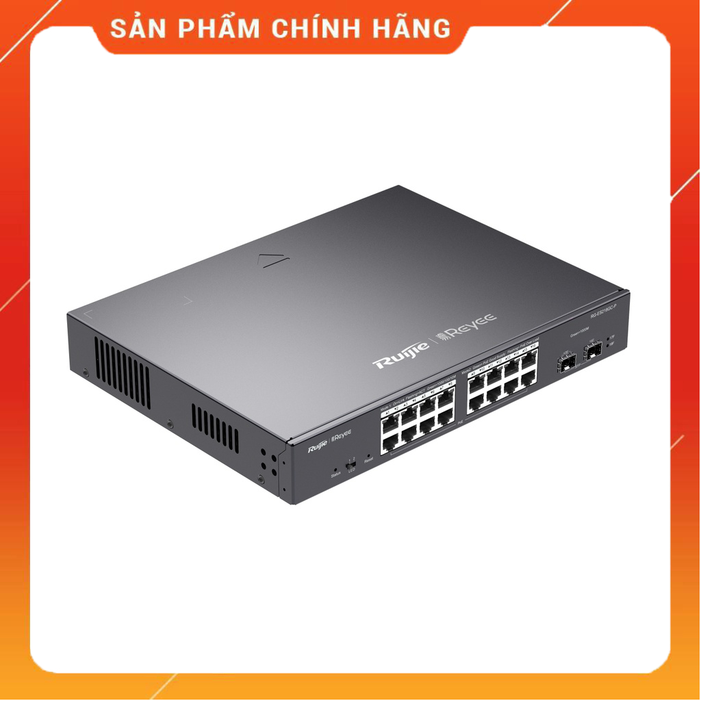 Switch Ruijie Reyee RG-ES218GC-P 18-Port Gigabit Smart POE - Hàng chính hãng
