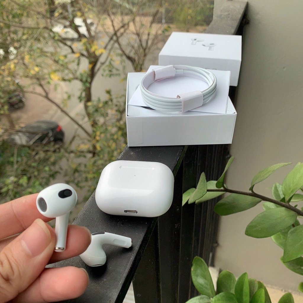 Tai nghe bluetooth TWS003 thế hệ 3, tai nghe nhét tai bluetooth không dây - Nim.Store