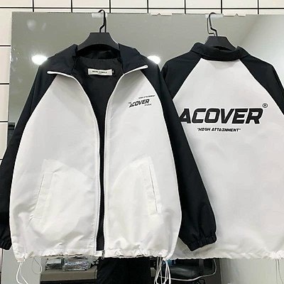 (FREE SHIP) ÁO KHOÁC GIÓ NAM NỮ PHONG CÁCH UNISEX HỌA TIẾT ACOVER PHONG CÁCH CÁ TÍNH HHP