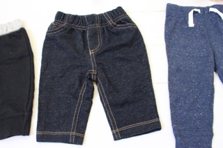 Set 4 Quần Carter dài cho bé sơ sinh (0-5kg)