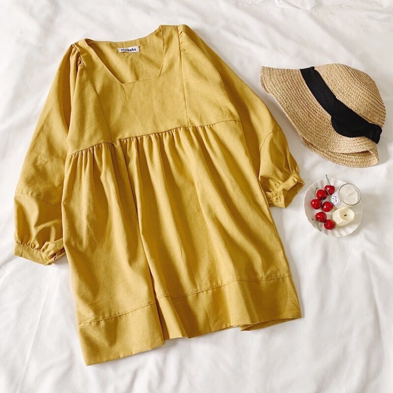 VÁY BABY DOLL, TAY PHỒNG | BigBuy360 - bigbuy360.vn